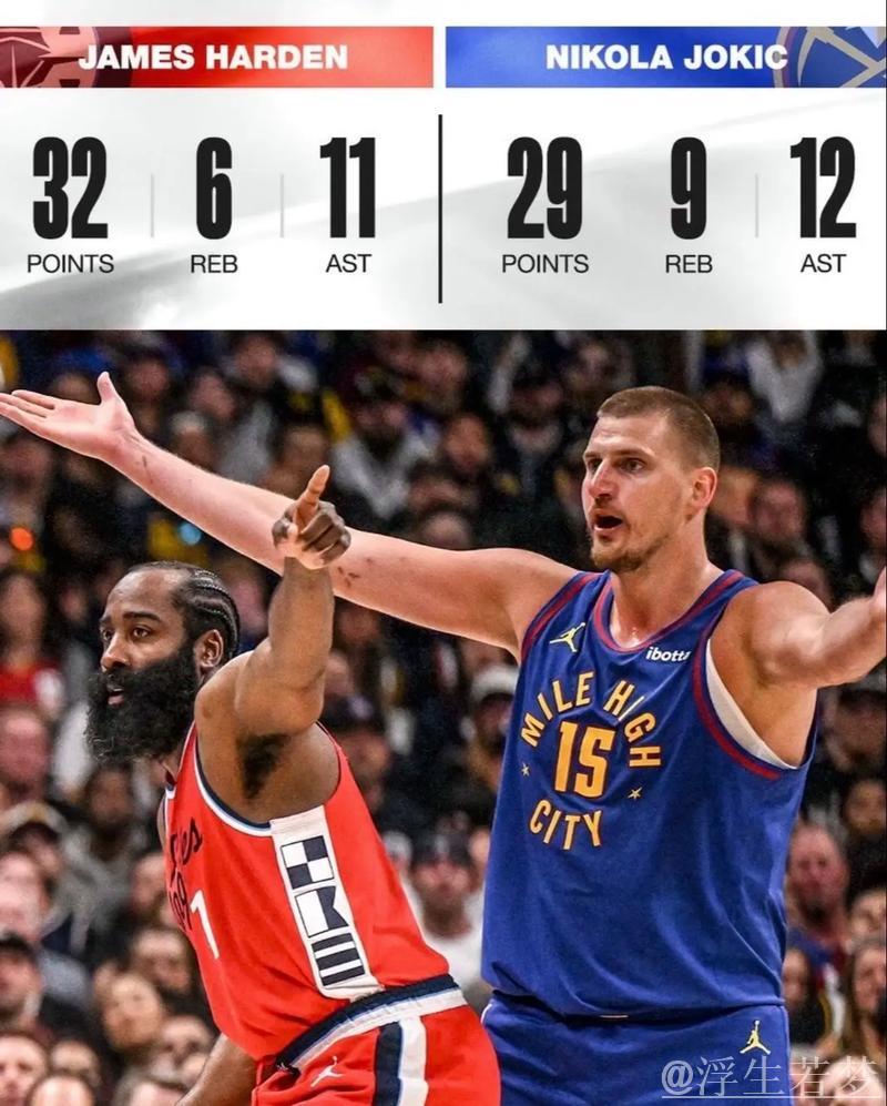 4月30日季后赛：掘金对阵快船 威少表现集锦